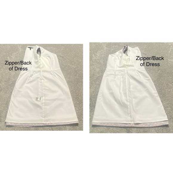 Tweed Side-Panel Sleeveless A-Line Dress, 10 - Picture 15 of 16